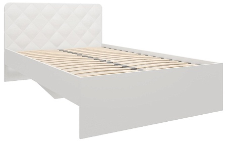 Кровать (1200) с мягкой спинкой 